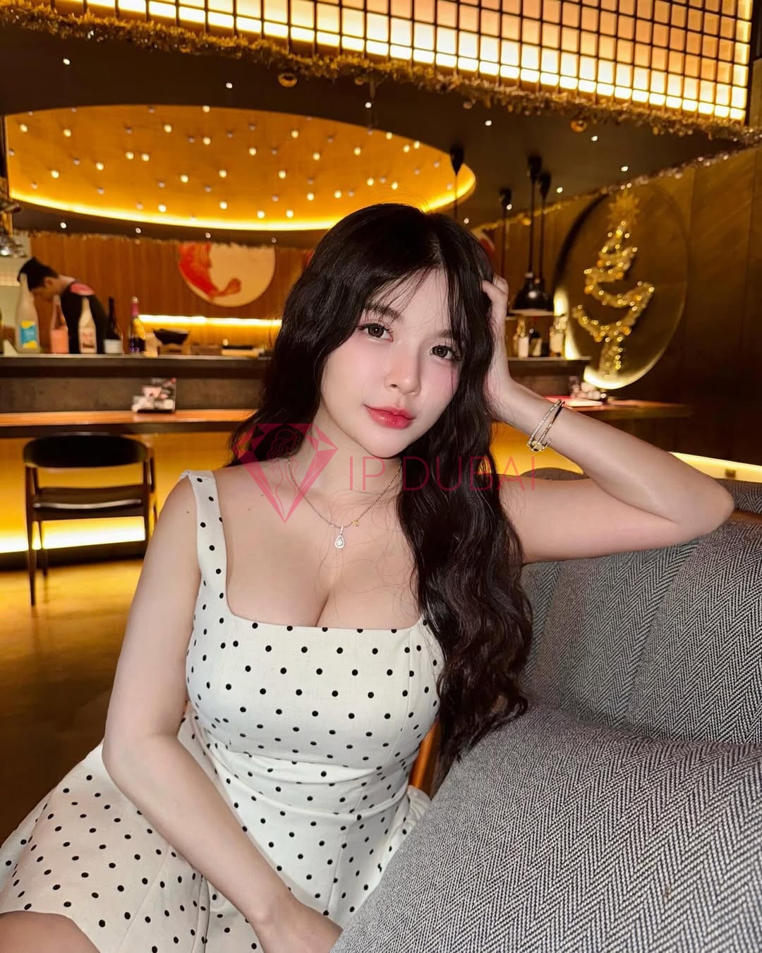 Jiao, 21, Asian, in Al Nahda, hourly rate from AED 1,550, outcall only, speaks English
